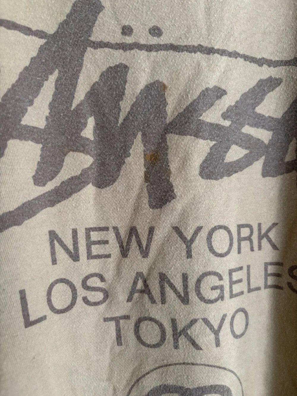 Stussy World Tour Longsleeve Tee Shirt L Large